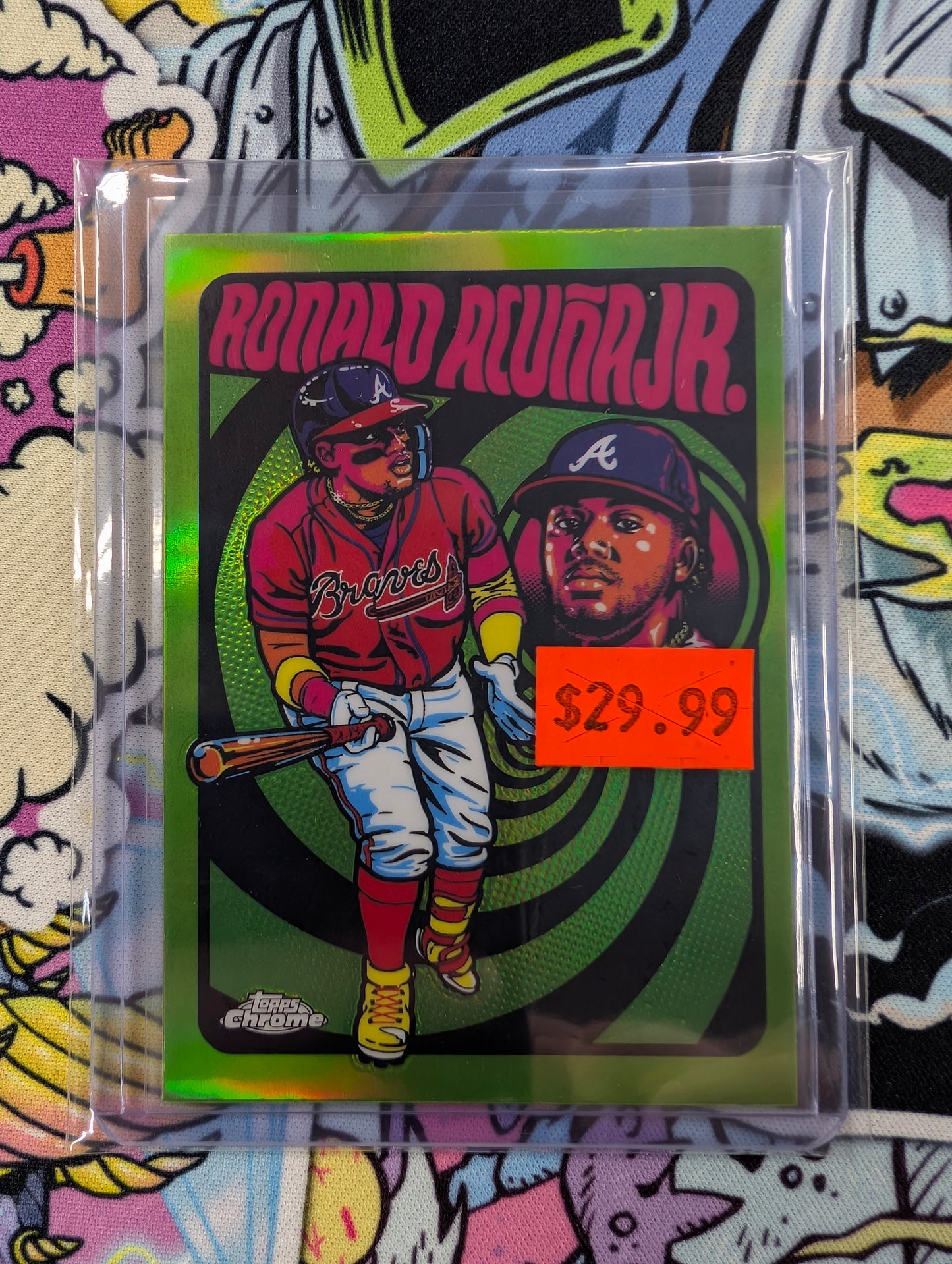 Ronald Acuna Neon Green Ultra Violet SSP
