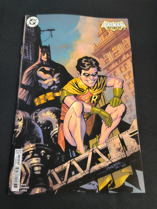 Batman & Robin Year One #5 Paquette & Prianto Variant Cover
