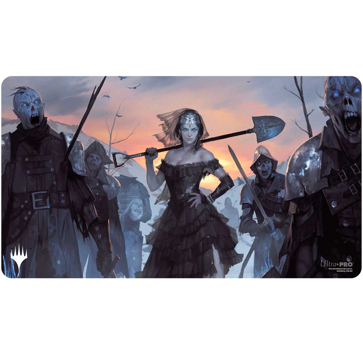 Ultra Pro Playmat Magic the Gathering Innistrad Remastered Rare Black