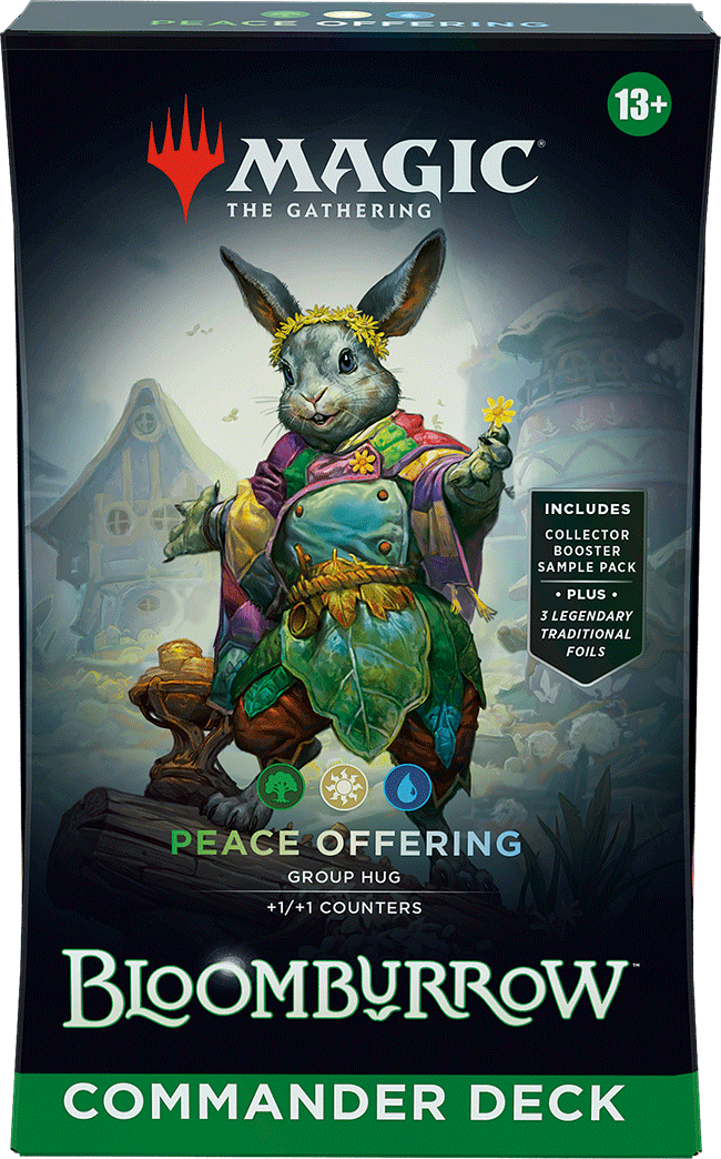 MTG Bloomburrow Peace Offering Precon Commander Deck