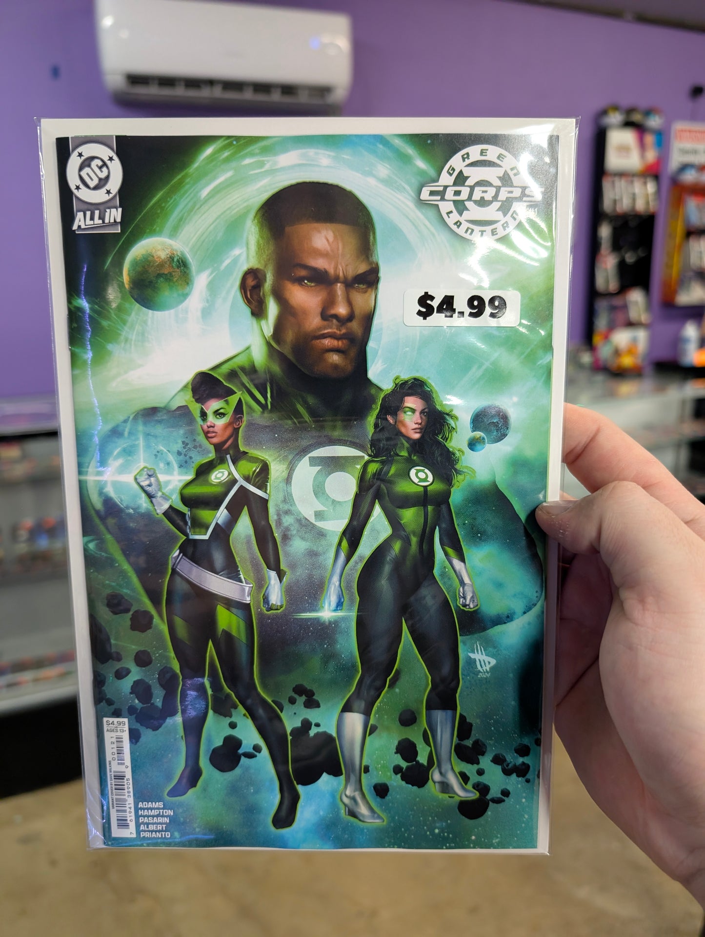 Green Lantern Corps #1 Variant Cover 2/15/25