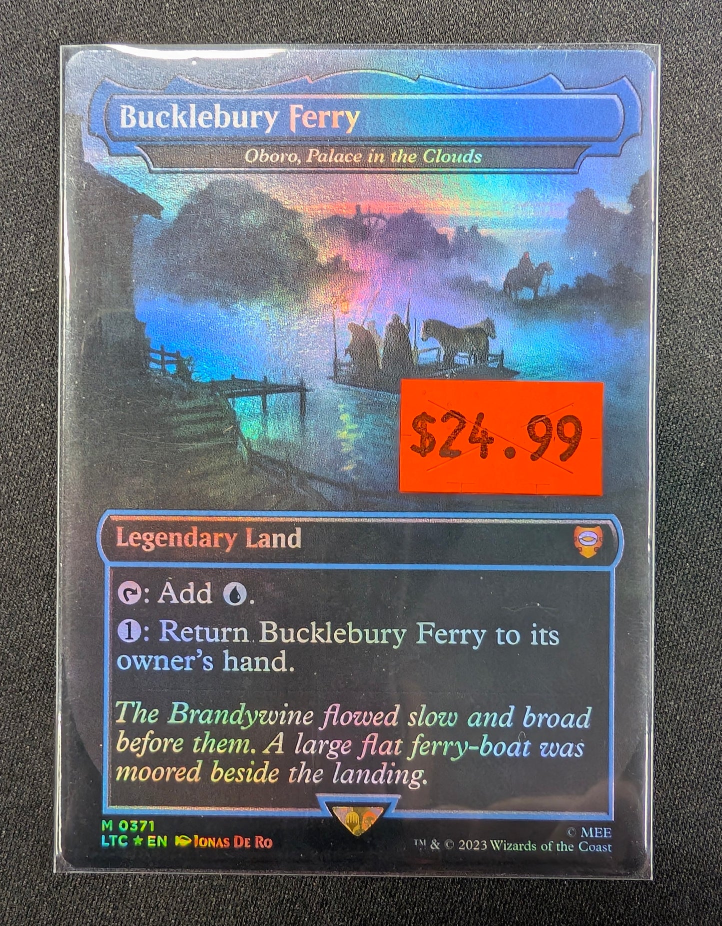 Bucklebury Ferry (Oboro, Palace in the Clouds) Extended Art Foil