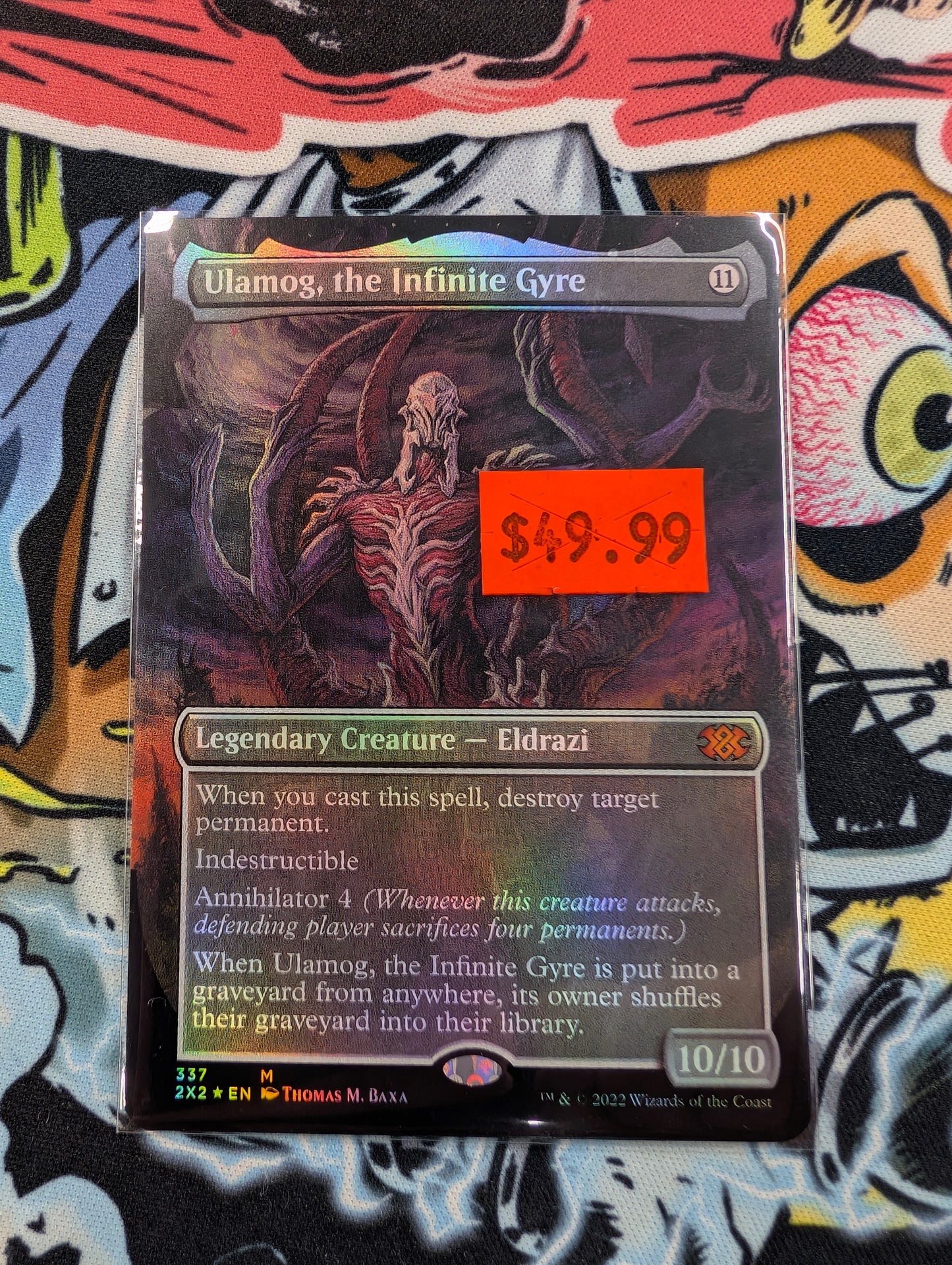 Ulamog, the Infinite Gyre Extended Art Foil 337 Foil