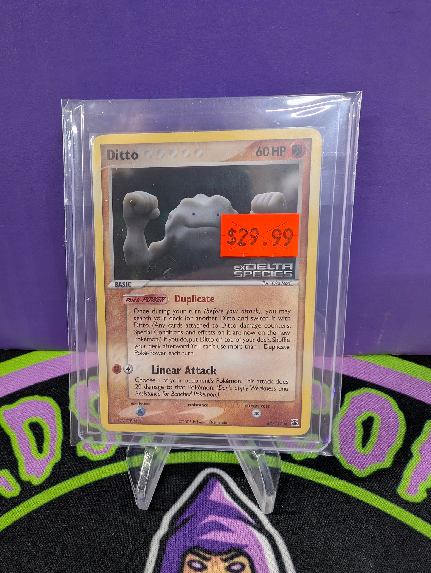 Ditto Delta Species (Geodude) Reverse Holo 62/113