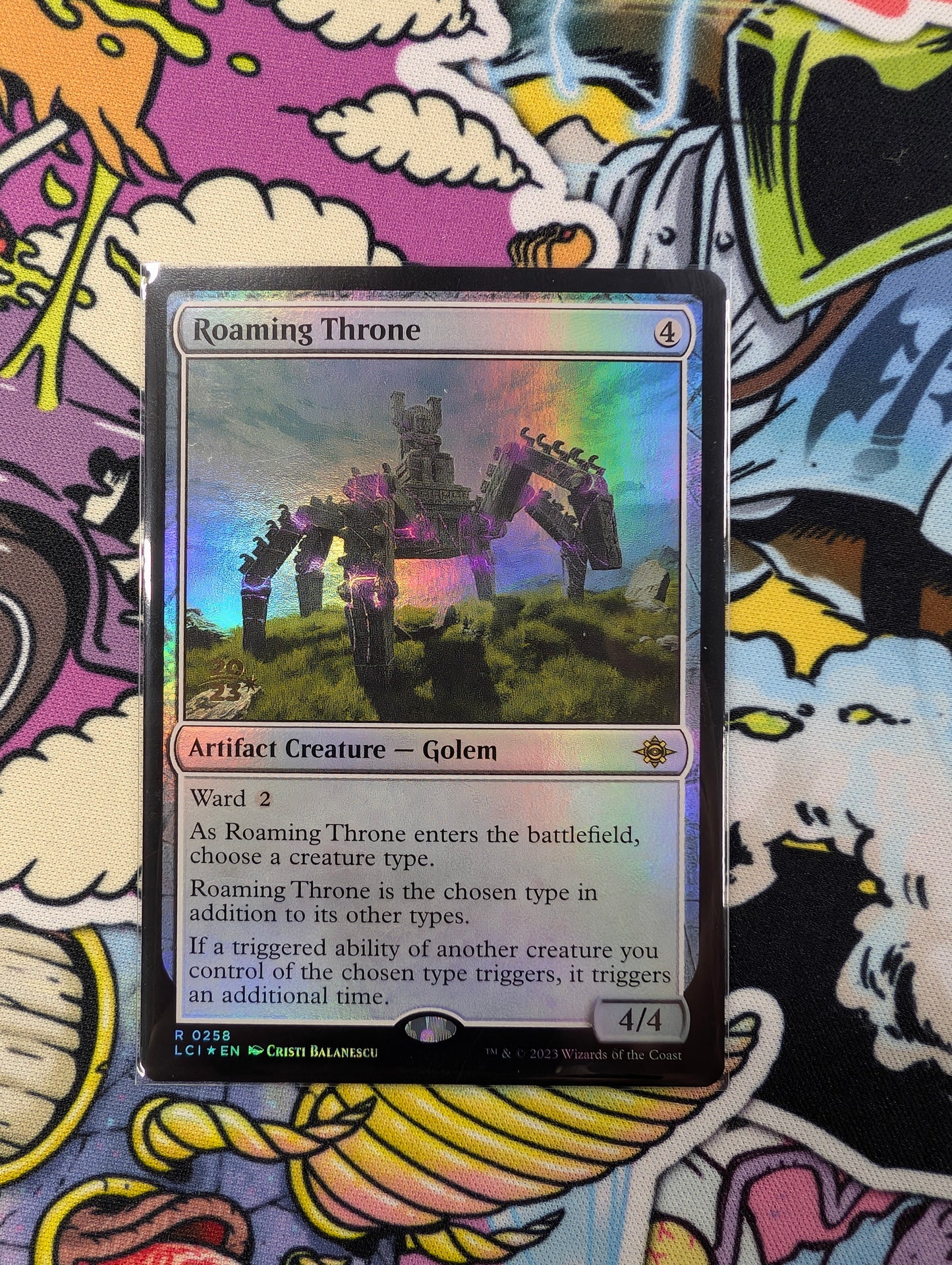 Roaming Throne Prerelease Promo Foil