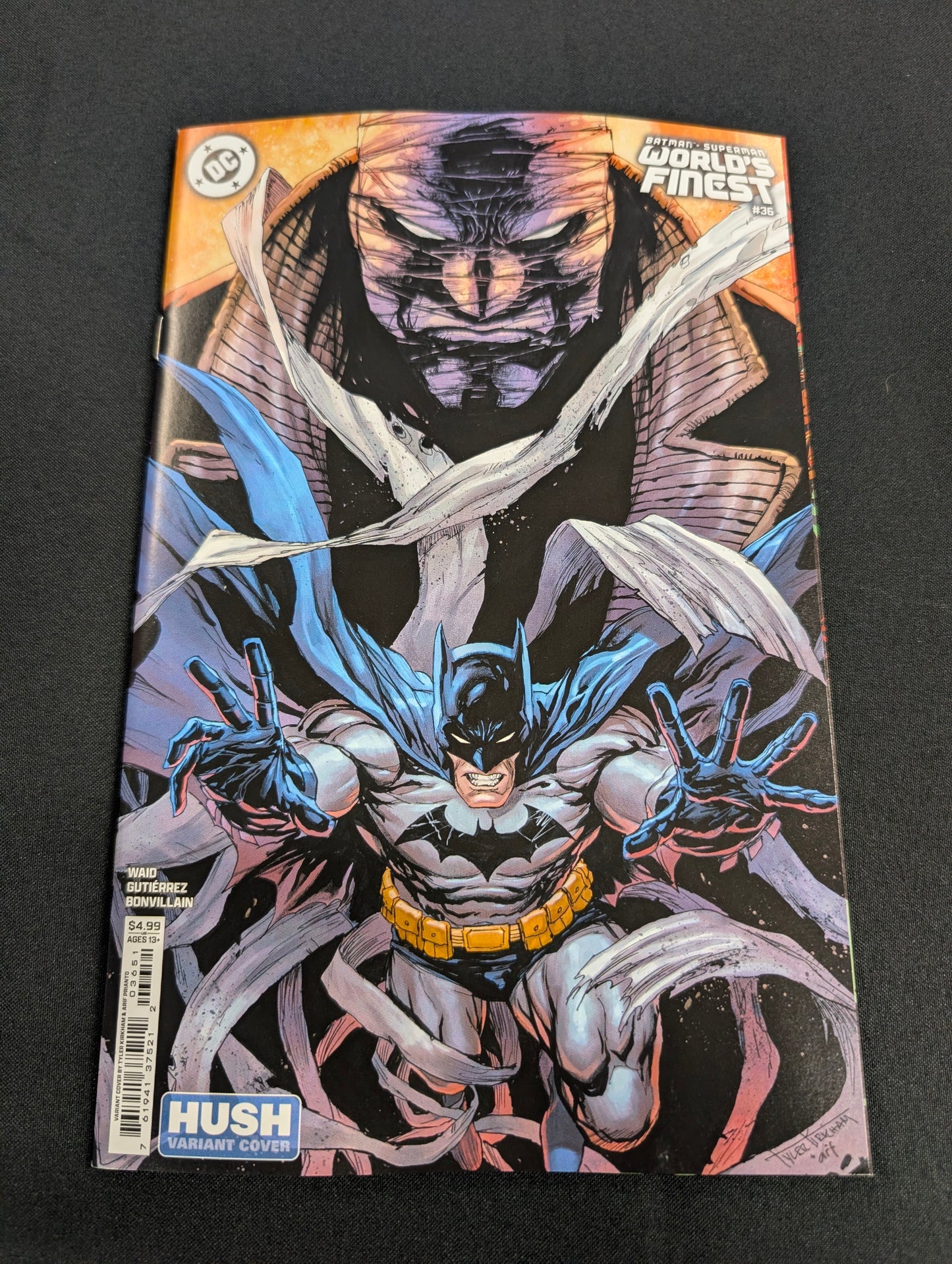 Batman Superman World's Finest #36 Hush Cover Variant