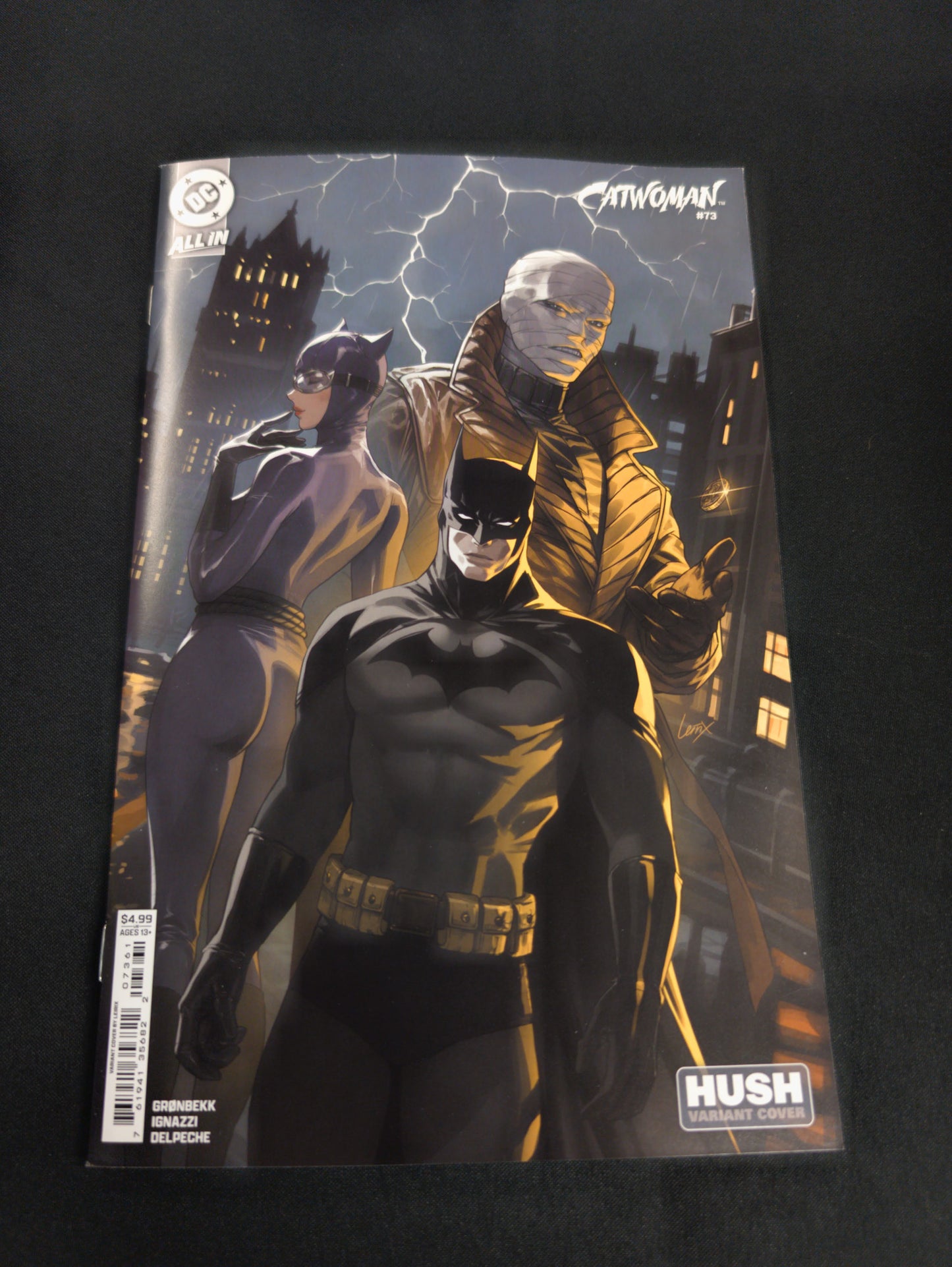 Catwoman #73 Hush Variant Cover