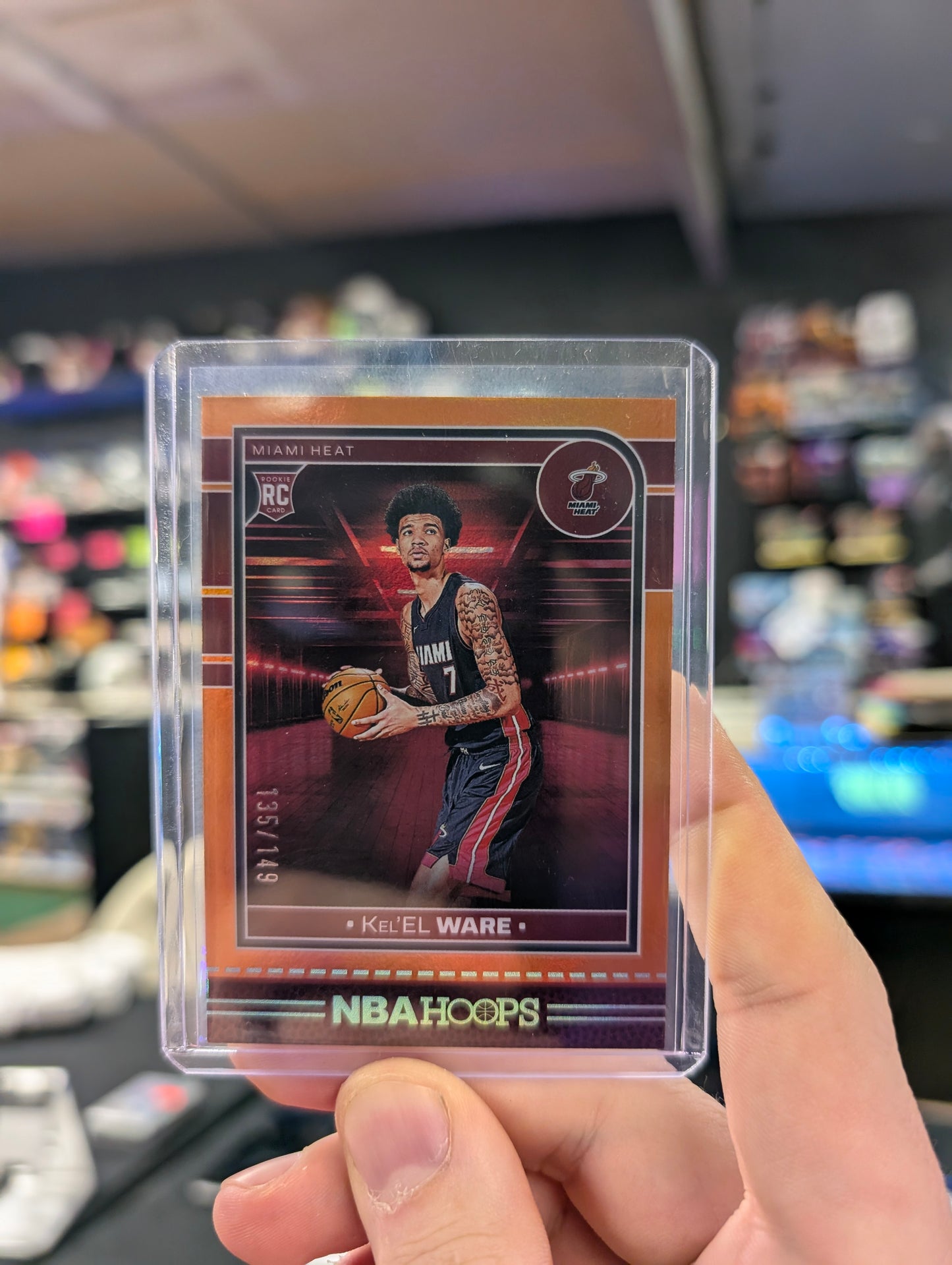 Kel'EL Ware NBA Hoops Orange RC /149