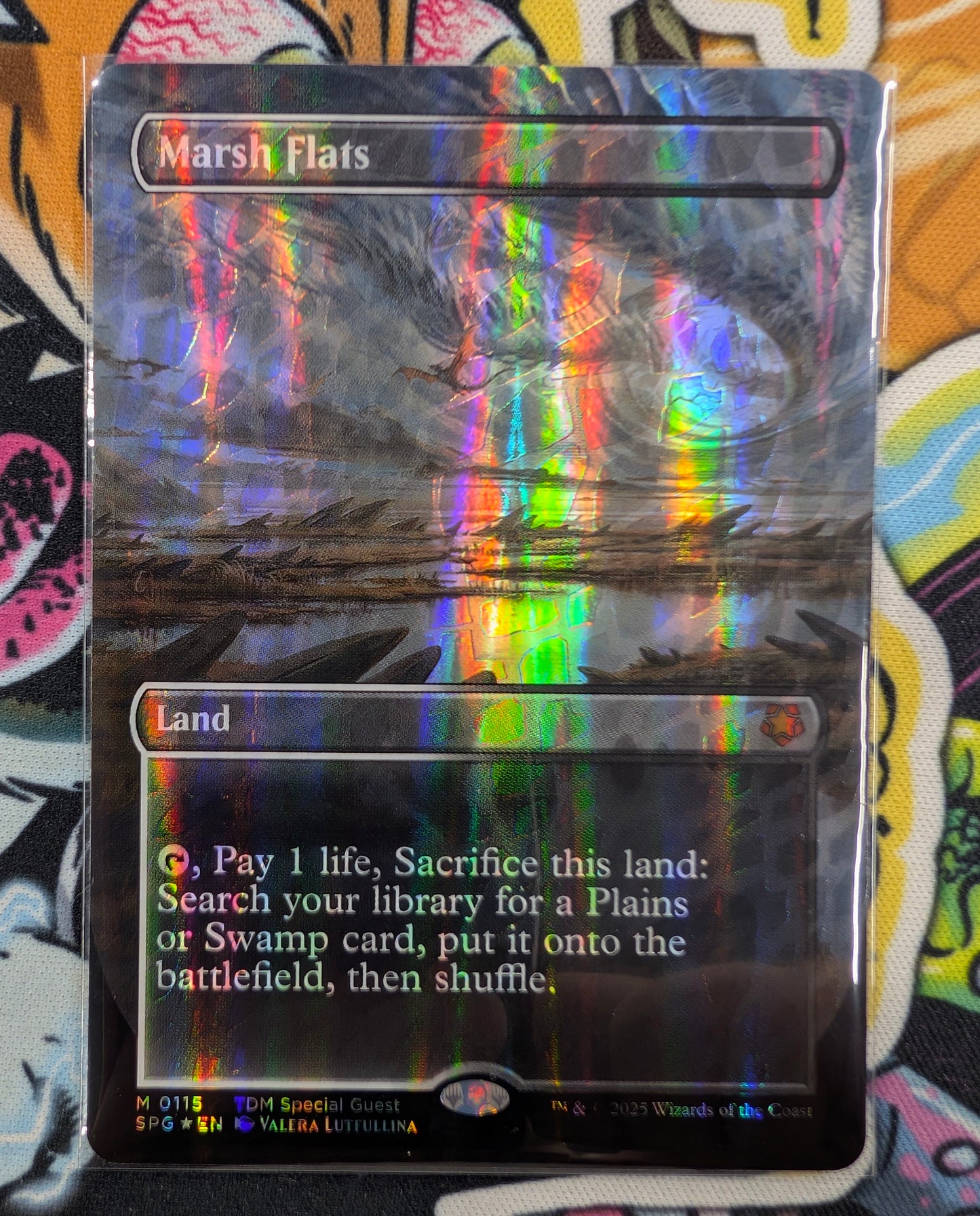 Marsh Flats (Dragon-scale Full Art Holo)