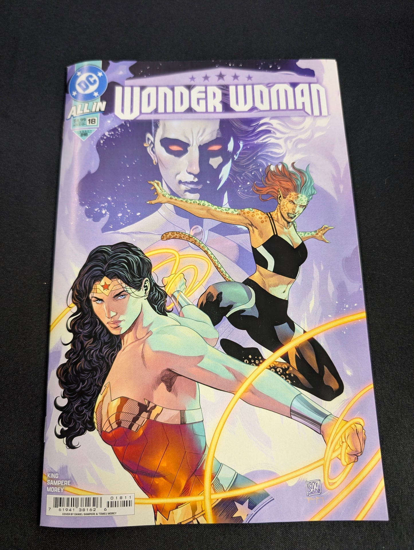 Wonder Woman #18 Sampere & Morey Variant Cover