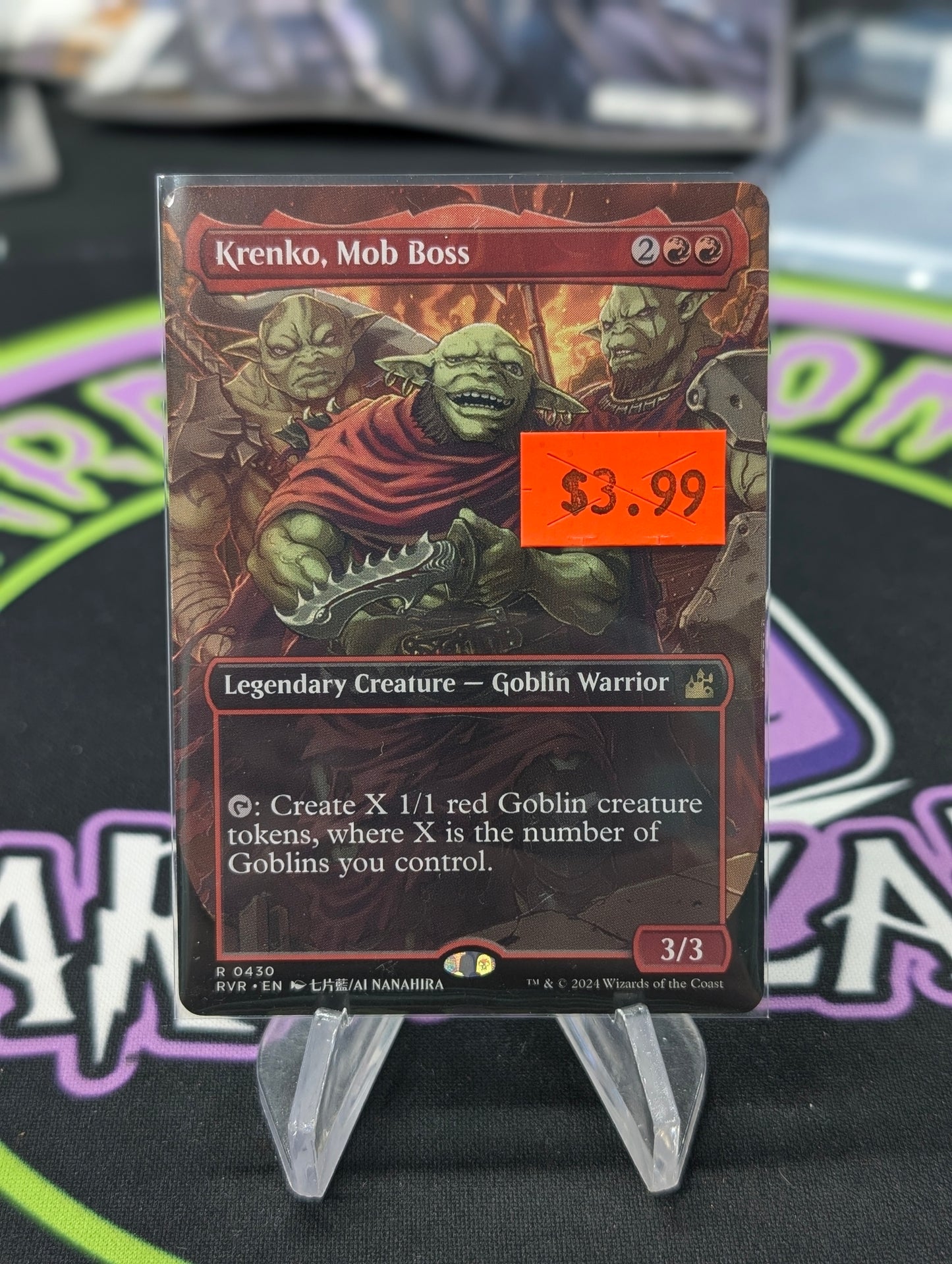 Krenko, Mob Boss Extended Art R0430