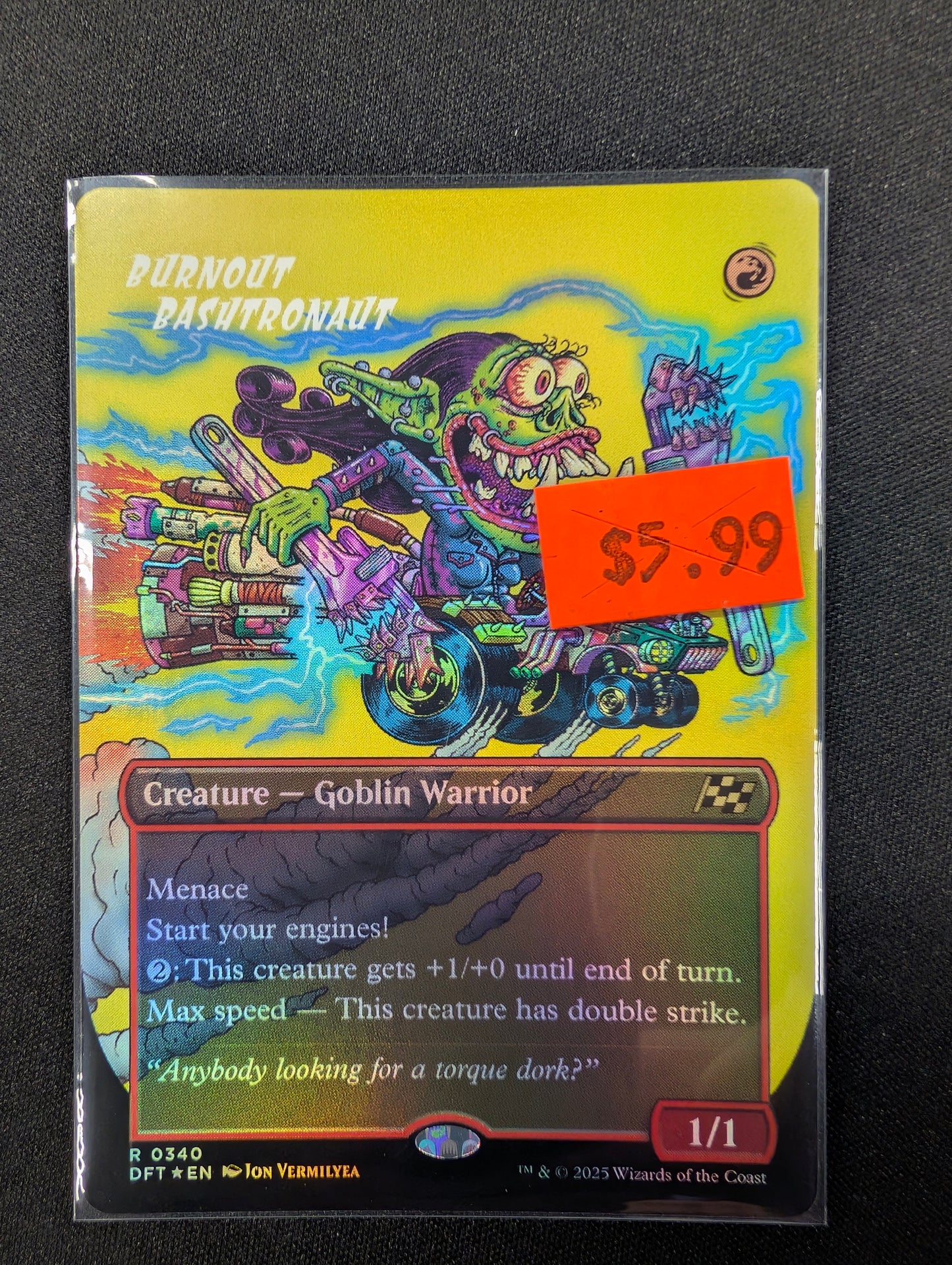 Burnout Bashtronaut (Borderless First-Place Foil) (T)