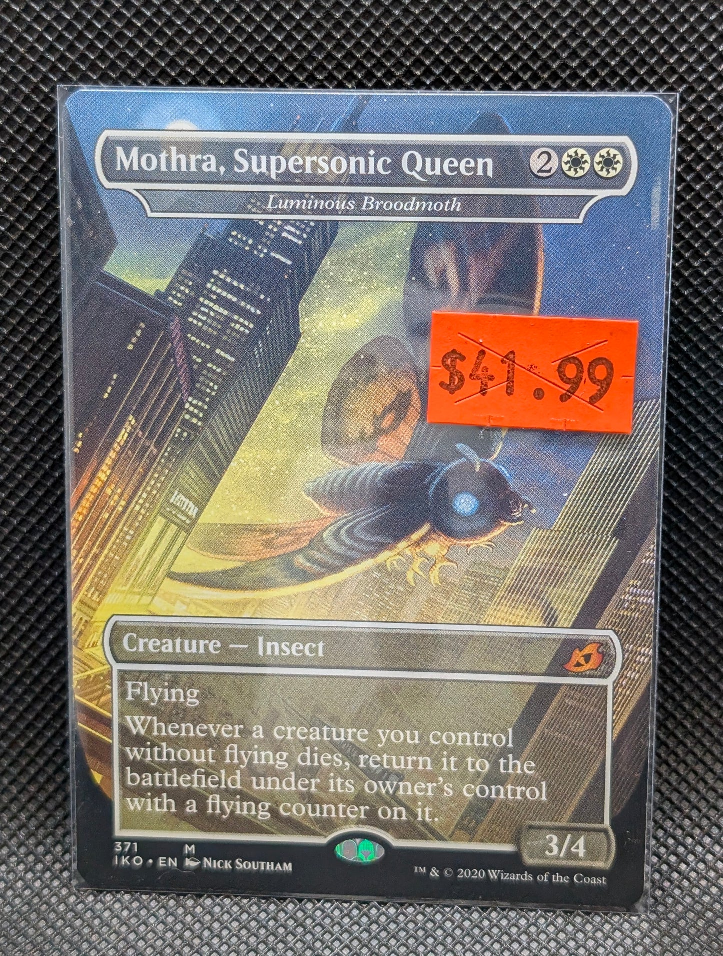 Mothra, Supersonic Queen (Luminous Broodmoth) Ext Art 371
