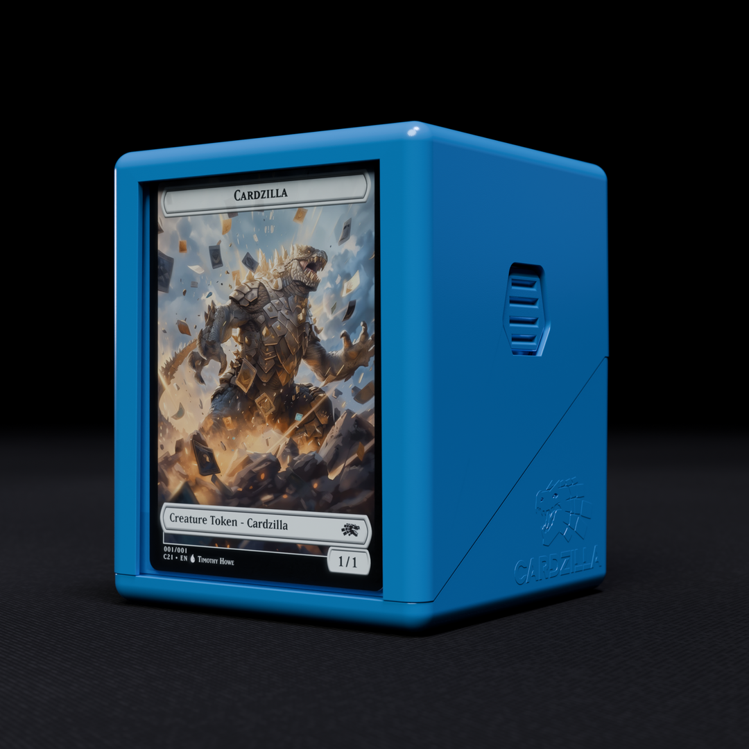 CardZilla The Showcase 100+ Deck Box Case (Blue) *Pre-Order*