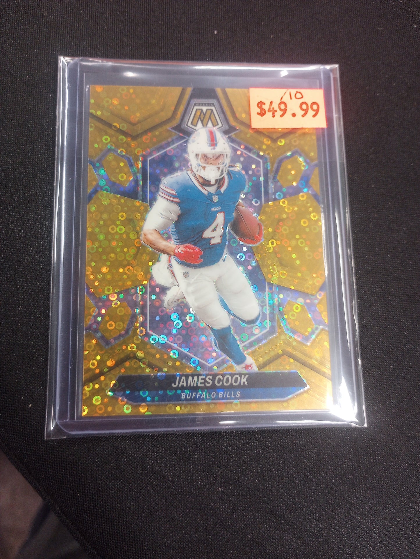 James Cook 2024 Mosaic Gold Disco /10