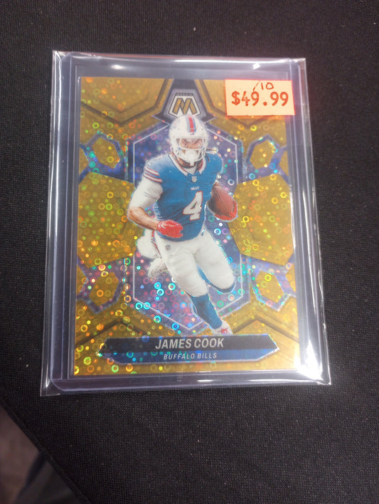 James Cook 2024 Mosaic Gold Disco /10