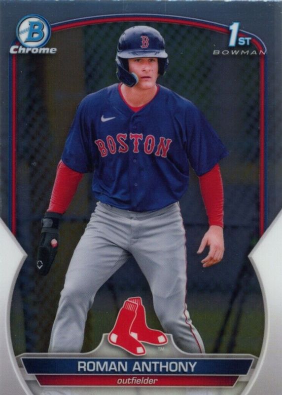 Roman Anthony 1st Bowman Chrome 2023 BCP-71
