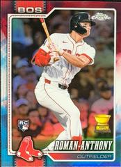 Roman Anthony [Red White Blue Refractor] #225 2026 Topps Chrome