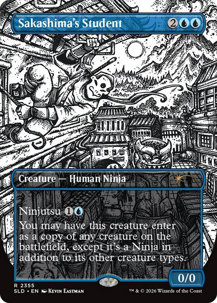 Sakashima's Student (2355) - Secret Lair Drop Series (SLD)