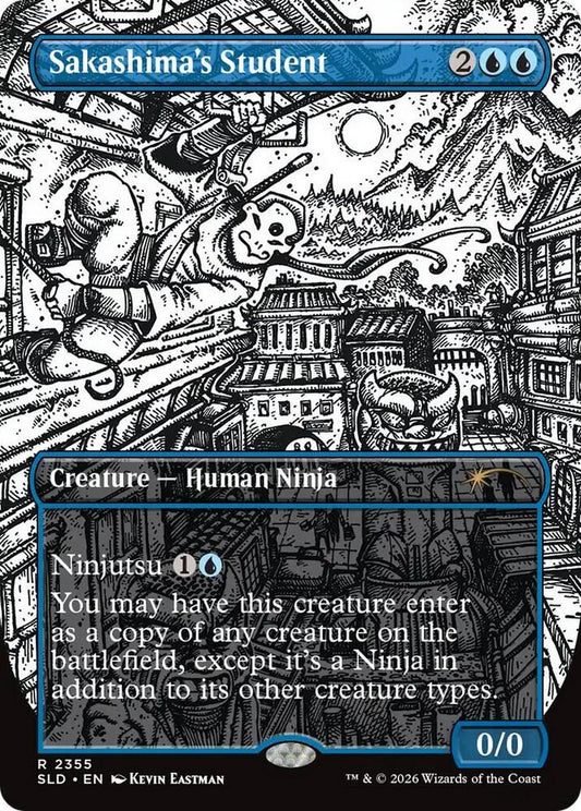 Sakashima's Student (2355) - Secret Lair Drop Series (SLD)