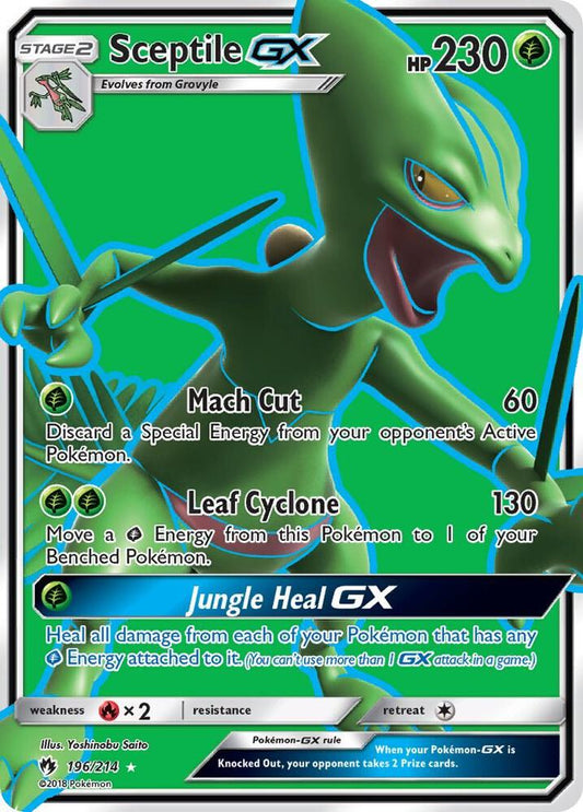 Sceptile GX (Full Art) - SM - Lost Thunder (SM8)