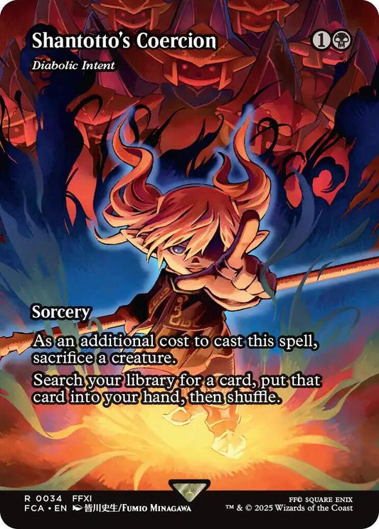 Shantotto's Coercion - Diabolic Intent (Showcase) - FINAL FANTASY: Through the Ages (FCA) 0034