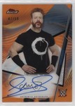Topps Finest Sheamus Orange Refractor Auto /50 2020 A-SH