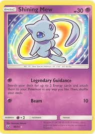 Shining Mew Shining Legends Holo 40/73 (T)