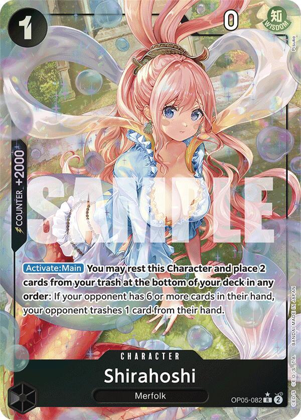 Shirahoshi (OP05-082) (Alternate Art) - Premium Booster -The Best- (PRB-01