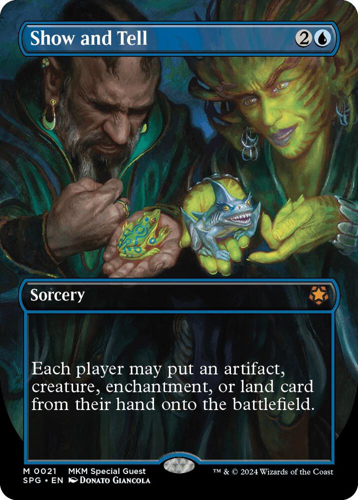 Show and Tell (Borderless) - Special Guests (SPG) 0021