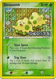 Shroomish : Deoxys reverse Holo stamped 72/107