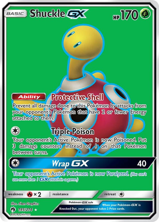 Shuckle GX (Full Art) - SM - Lost Thunder (SM8)