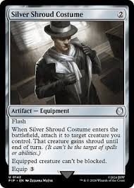 Silver Shroud Costume 0142 PIP (T)