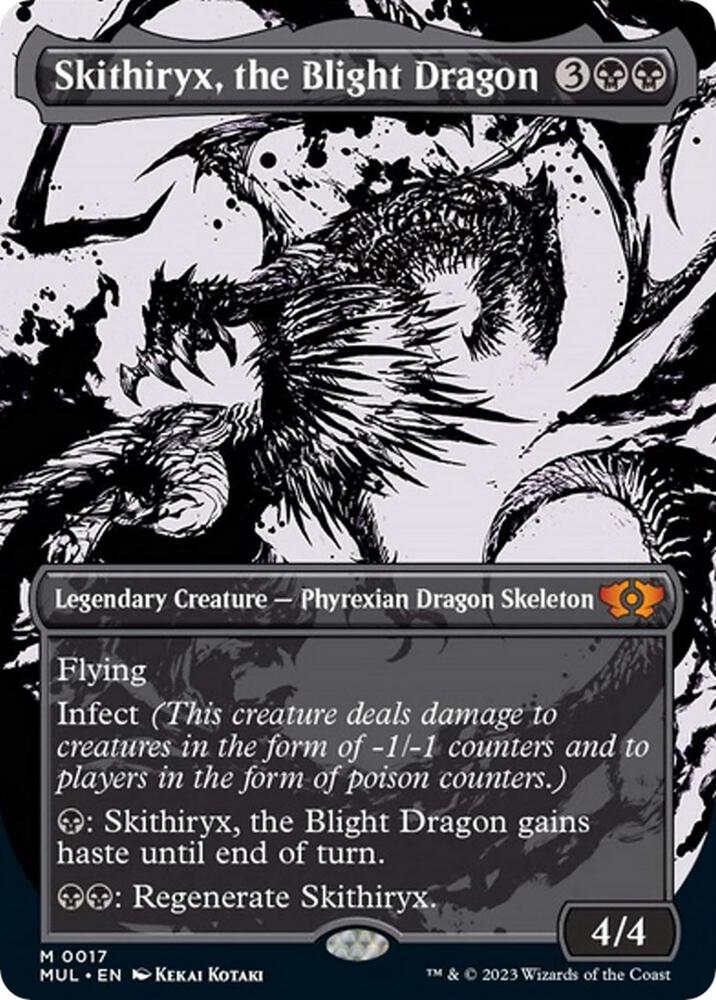 Skithiryx, the Blight Dragon - March of the Machine: Multiverse Legends (MUL) Foil 0017