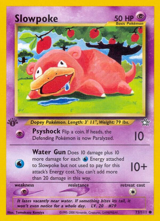Slowpoke - Neo Genesis (N1) 1st Edition