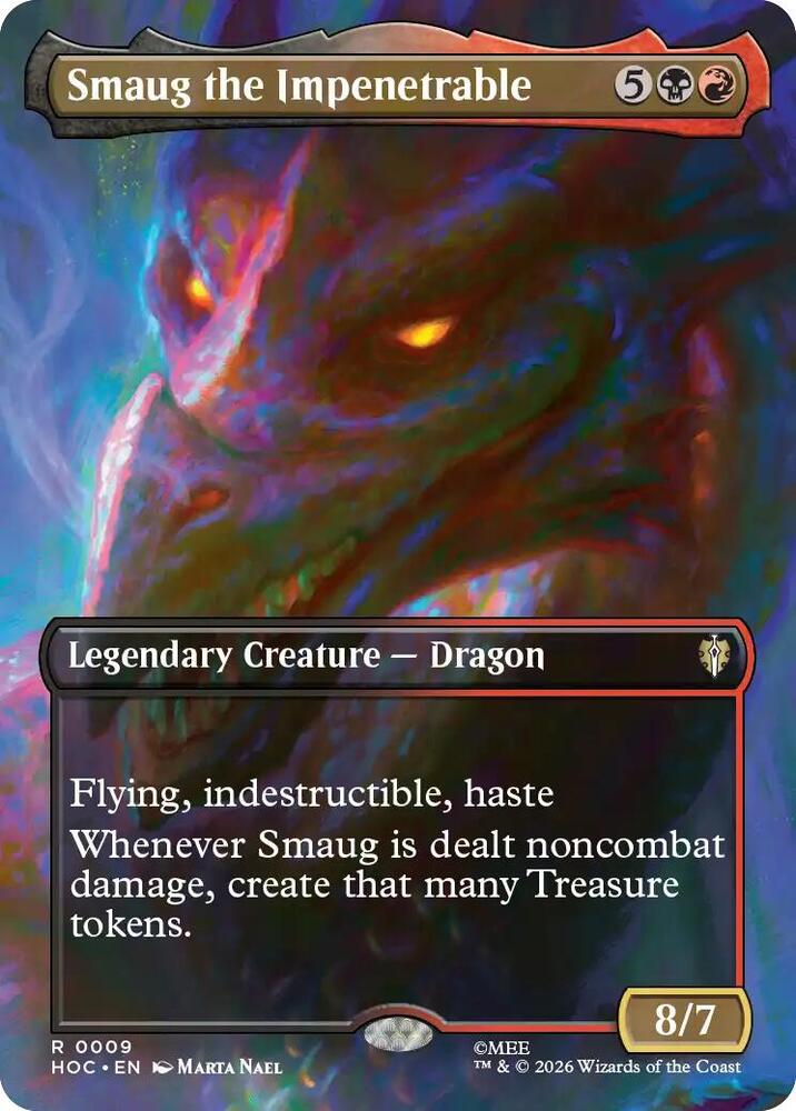 Smaug the Impenetrable (Borderless) - The Hobbit: Eternal-Legal (HOC)