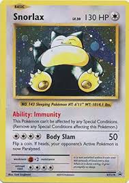 Snorlax XY179 Promo Holo