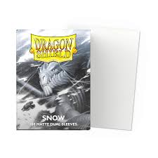 Snow Dragon Shield Dual Matte Sleeves