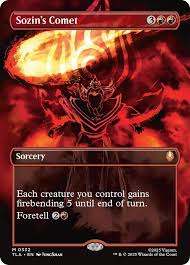 Sozin's Comet Borderless Foil 0332 TLA