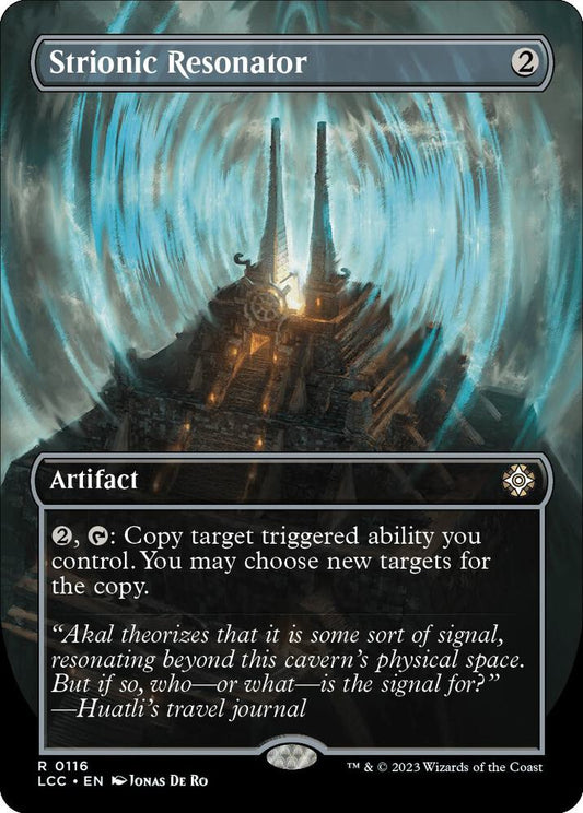Strionic Resonator (Borderless) - Commander: The Lost Caverns of Ixalan (LCC)