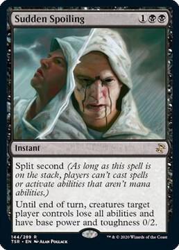 Sudden Spoiling - Time Spiral: Remastered (TSR) FOIL 144/289