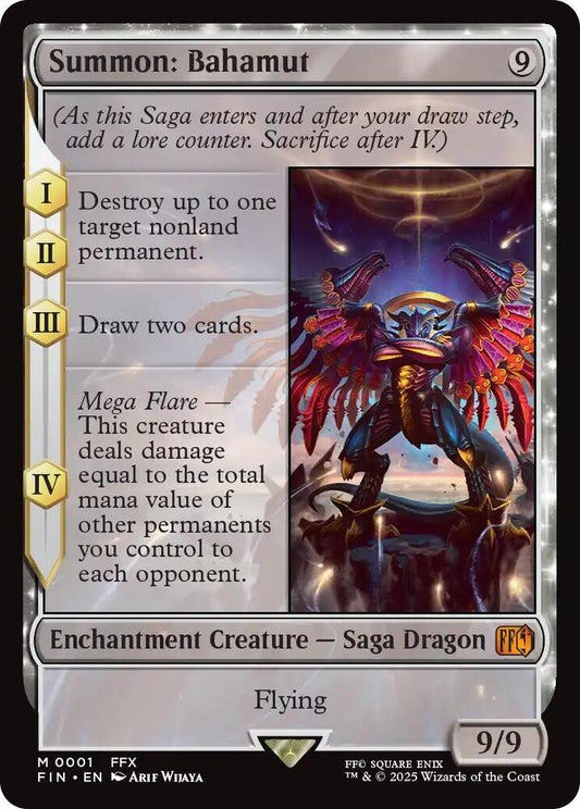 Summon: Bahamut 0001 FIN