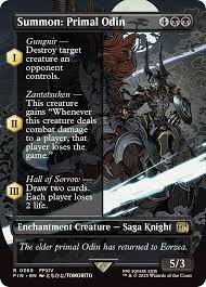 Summon: Primal Odin 0365 FIN Borderless