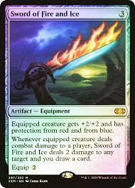 Sword of Fire and Ice 297/332 Double Masters Mythic