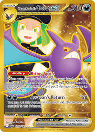 Team Rocket's Crobat EX 242/182 DRI