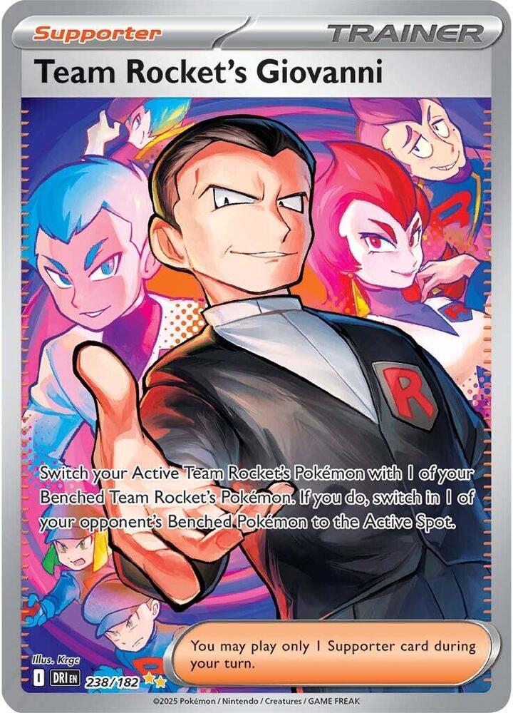 Team Rocket's Giovanni 238/182 DRI