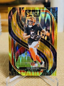 Tee Higgins Select #193 /10 Gold  Shock