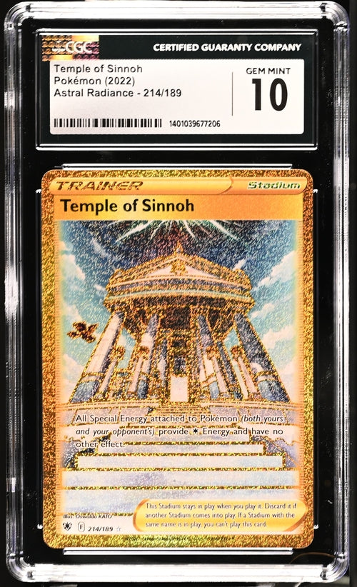 Temple of Sinnoh Astral Radiance 214/189 CGC 10
