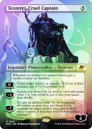 Tezzeret, Cruel Captain (Borderless) Foil 0287 EOE