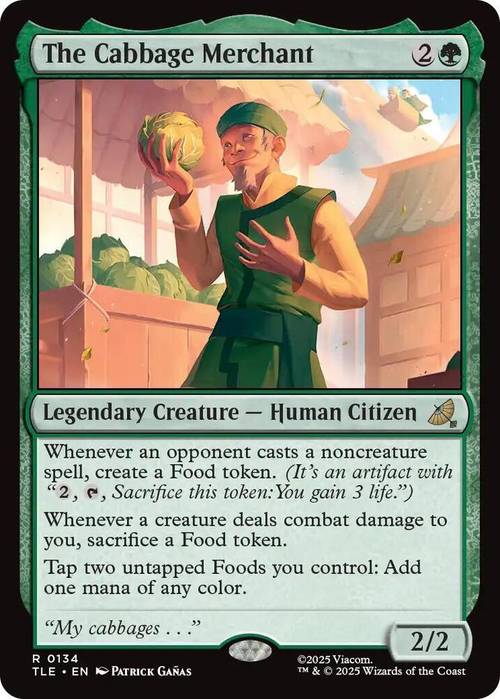 The Cabbage Merchant 0134 TLE